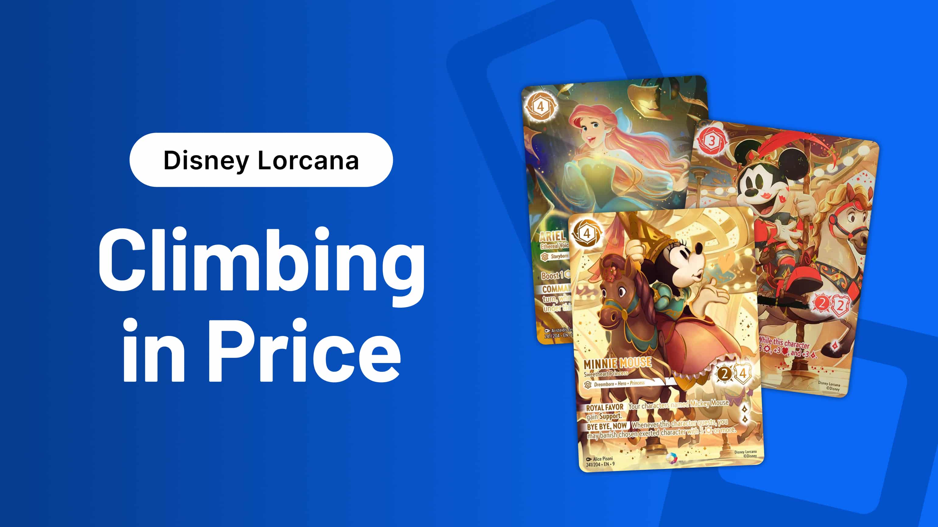 Price Trends: Disney Lorcana Cards Climbing in Price - 08/09/2026